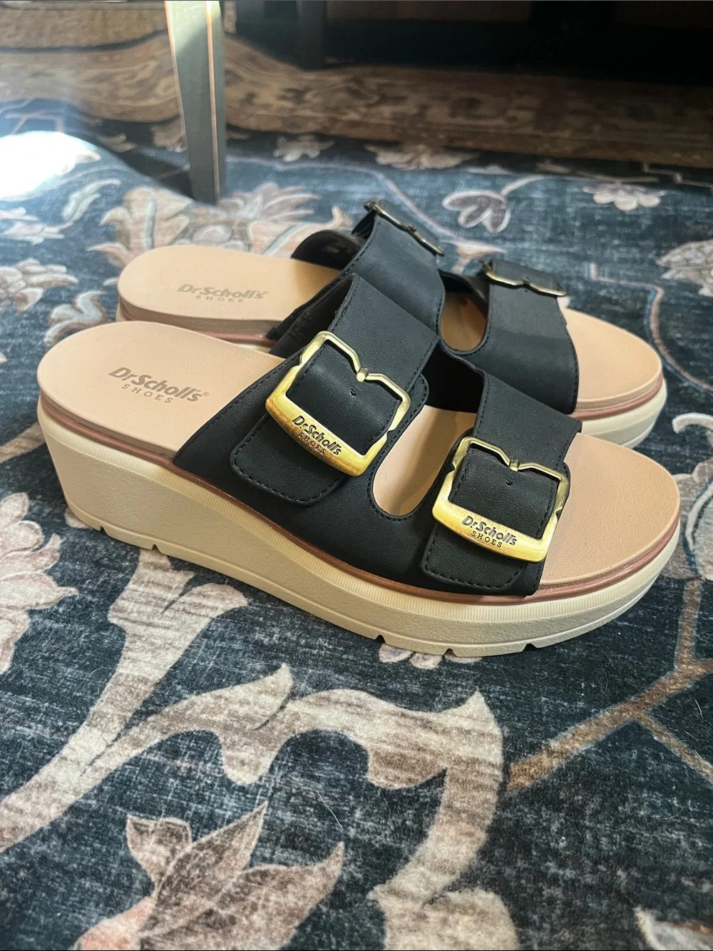 Dr. Scholl's Nice Day Max OG Wedge Sandals
